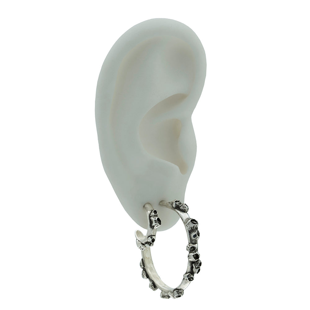 Small Barnacle Hoop Earring