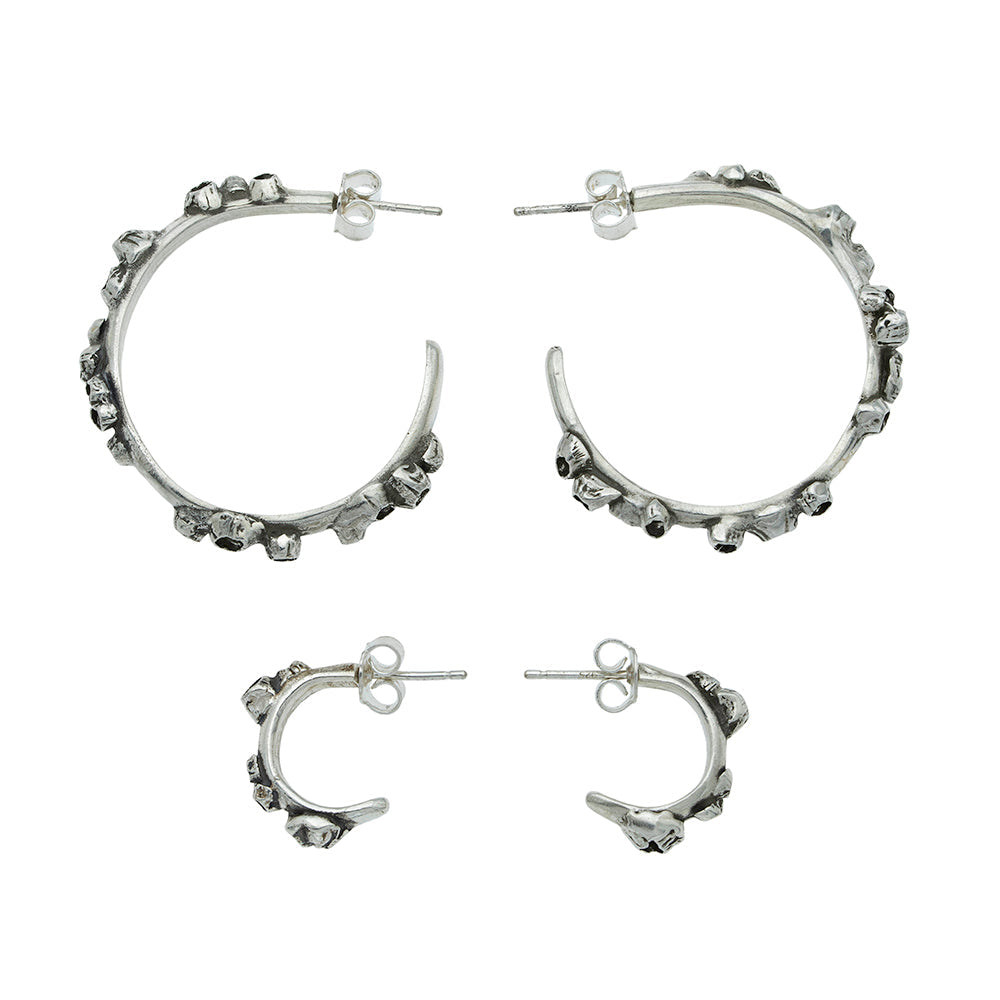 Small Barnacle Hoop Earring