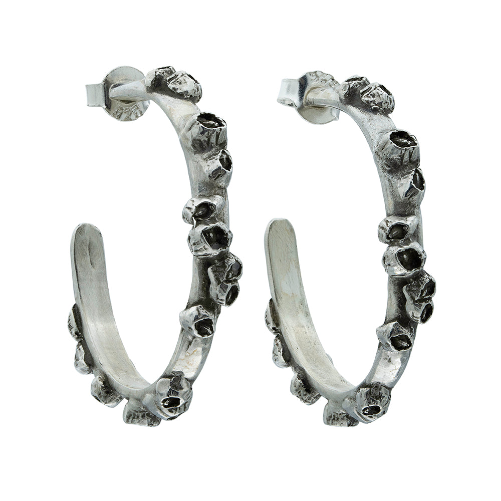 Small Barnacle Hoop Earring