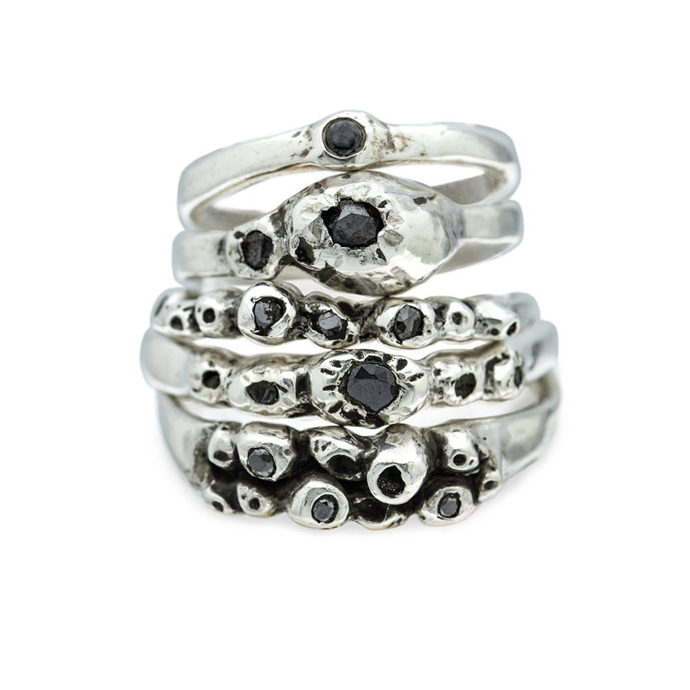 Petite Barnacle Cluster Ring